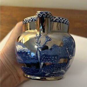 Wedgwood “Fallow Deer Blue” Creamer